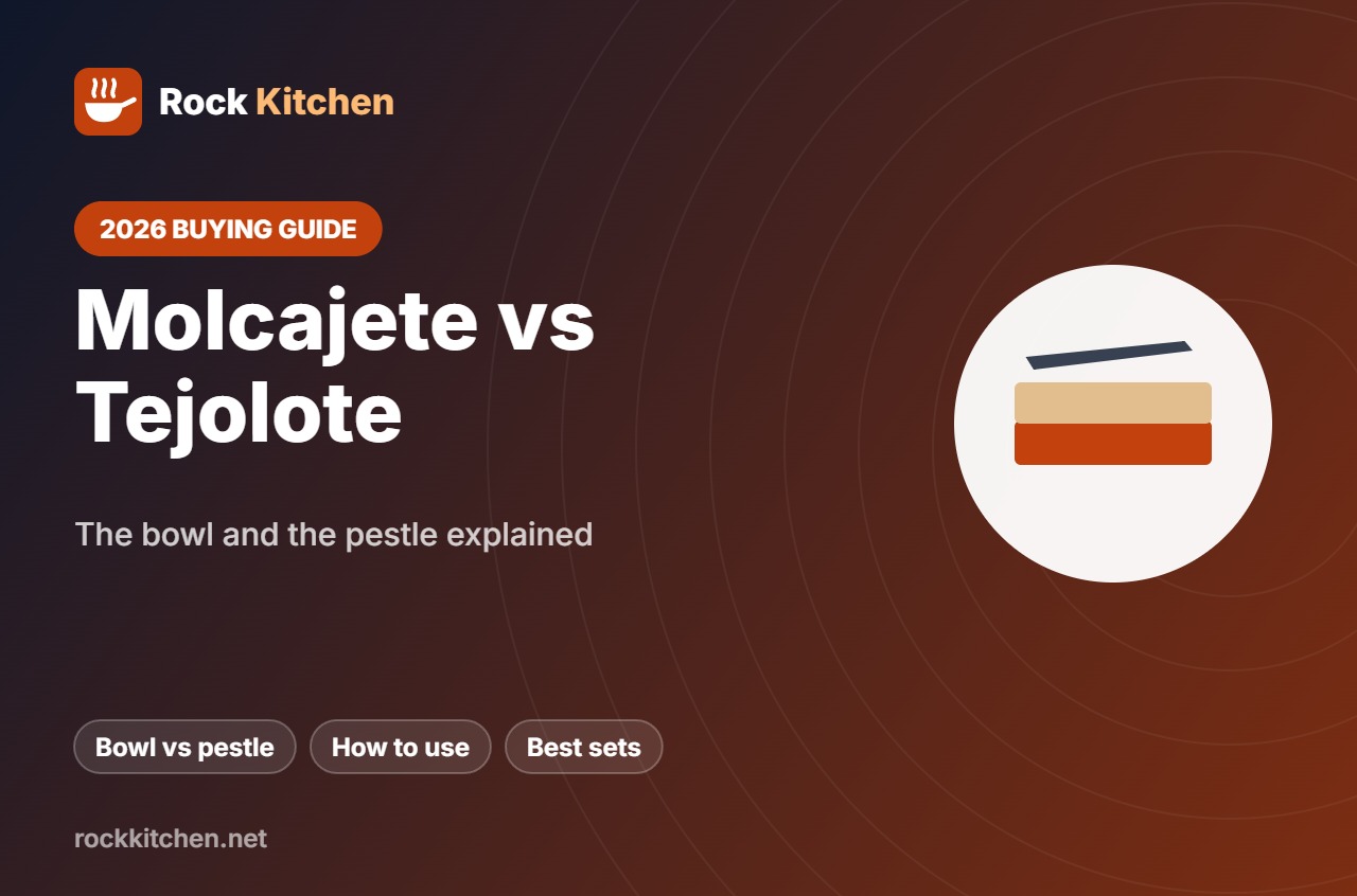 Molcajete vs Tejolote – Rock Kitchen buying guide