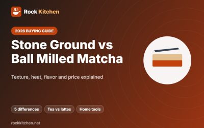 Stone Ground Matcha vs Ball Milled 2026: 5 Differences That Matter