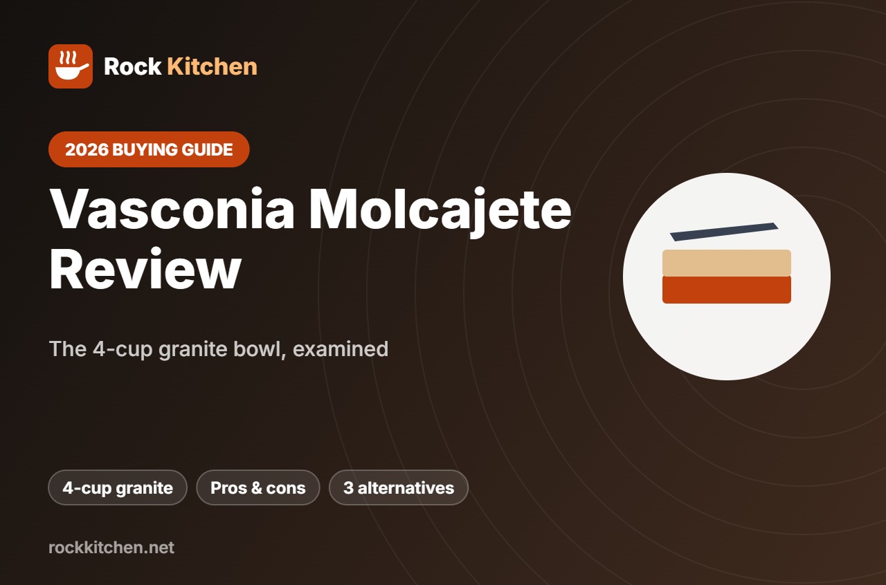 Vasconia Molcajete Review – Rock Kitchen buying guide